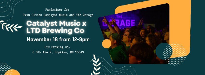 Fundraiser for Catalyst Music at LTD Brewing Co!