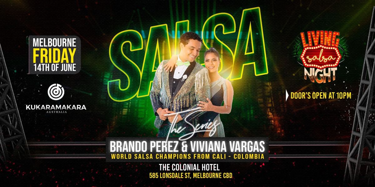 Living Salsa Night ft Brando Perez & Viviana Vargas