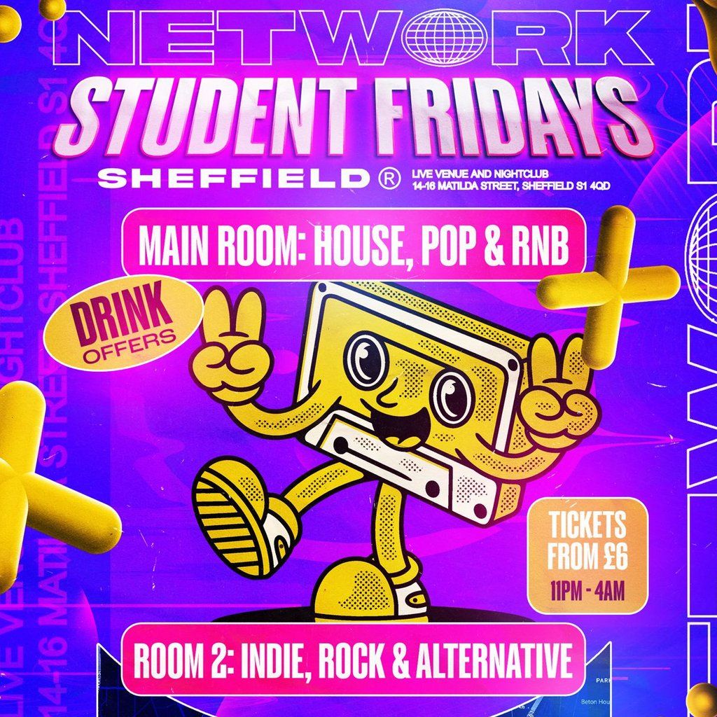 Network Student Fridays: Freshers Launch Party - 19th September