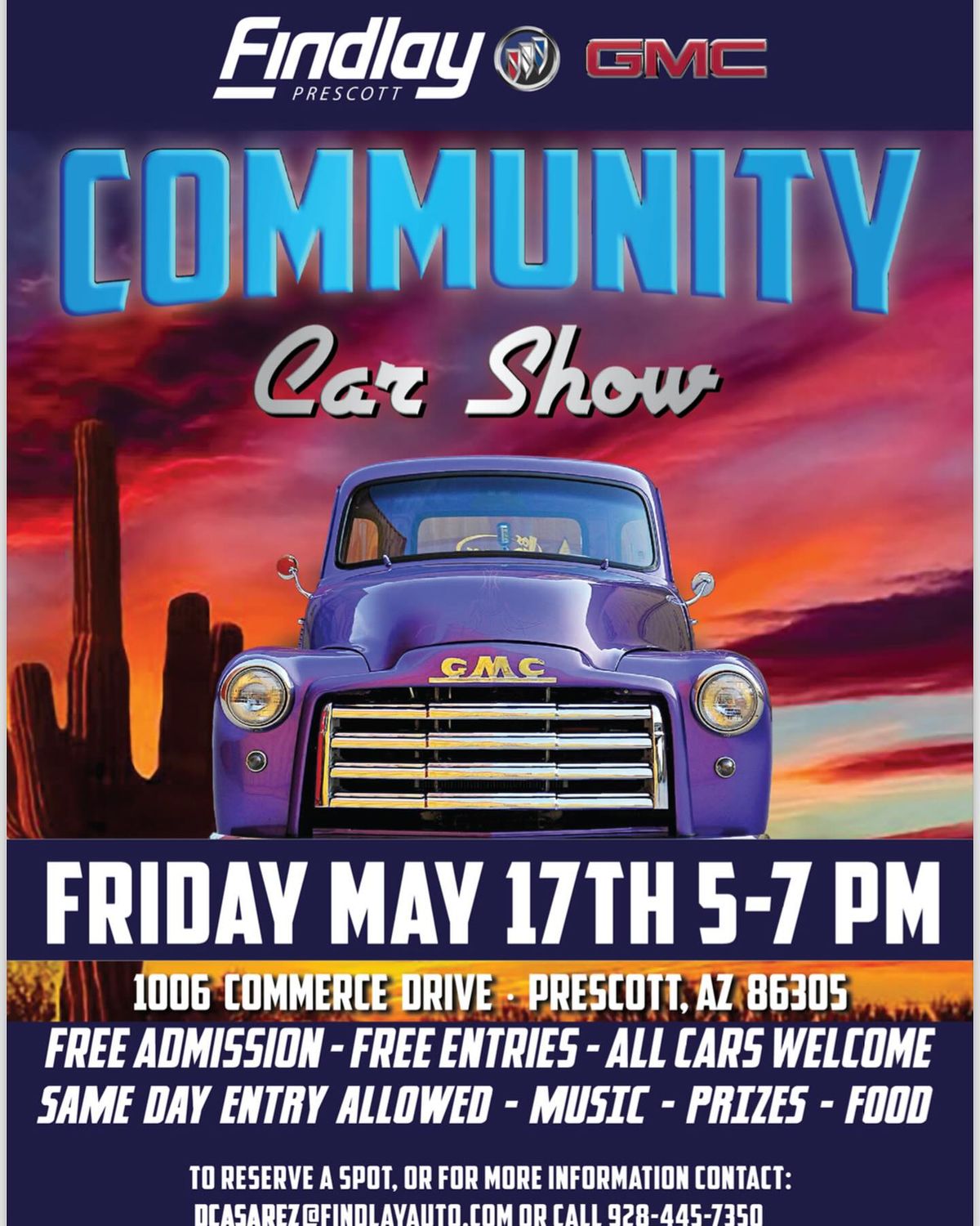 Findlay Buick GMC's Community Car Show