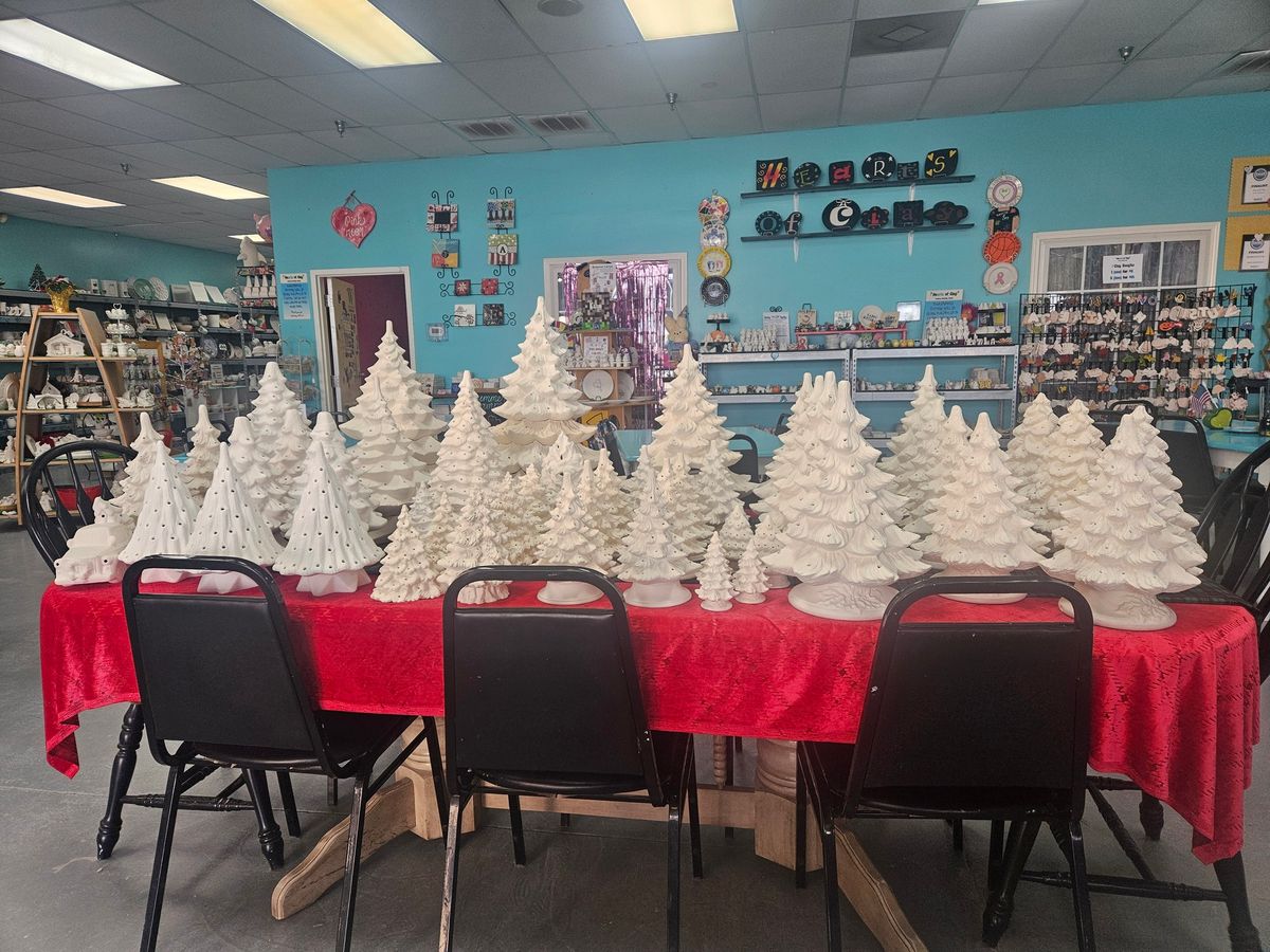 Ceramic Christmas Tree Workshop 9\/28