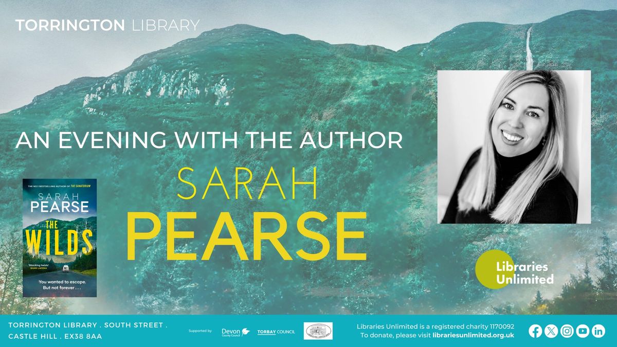 An Evening with the Author Sarah Pearse