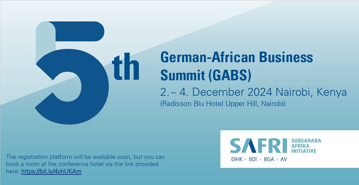 5th German-African Business Summit (GABS)