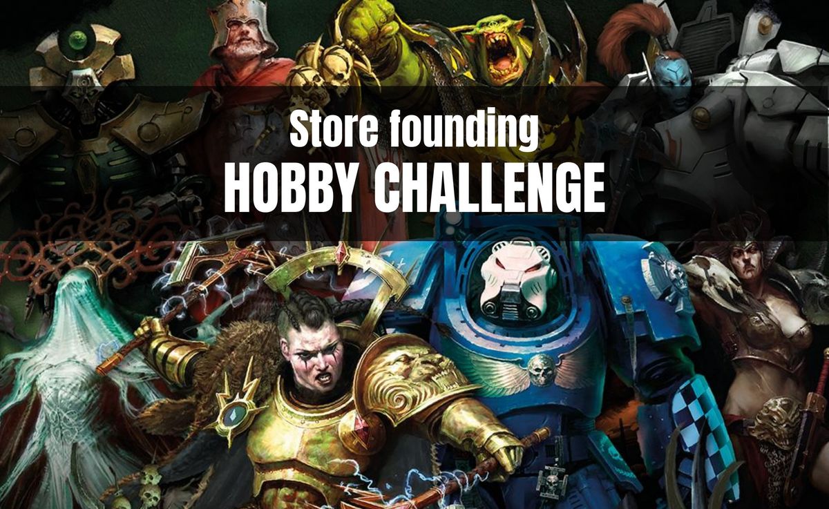 Store Founding Hobby Challenge Support Day