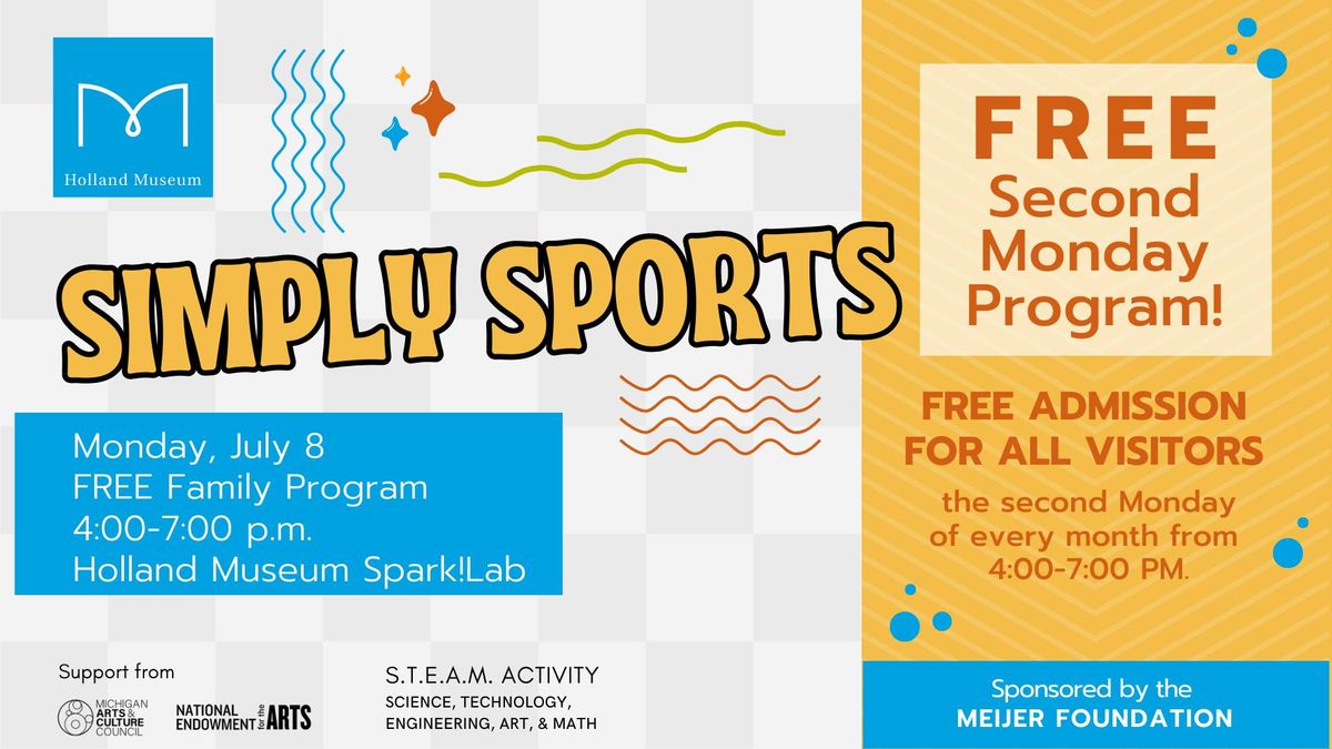 FREE Second Monday: Simply Sports