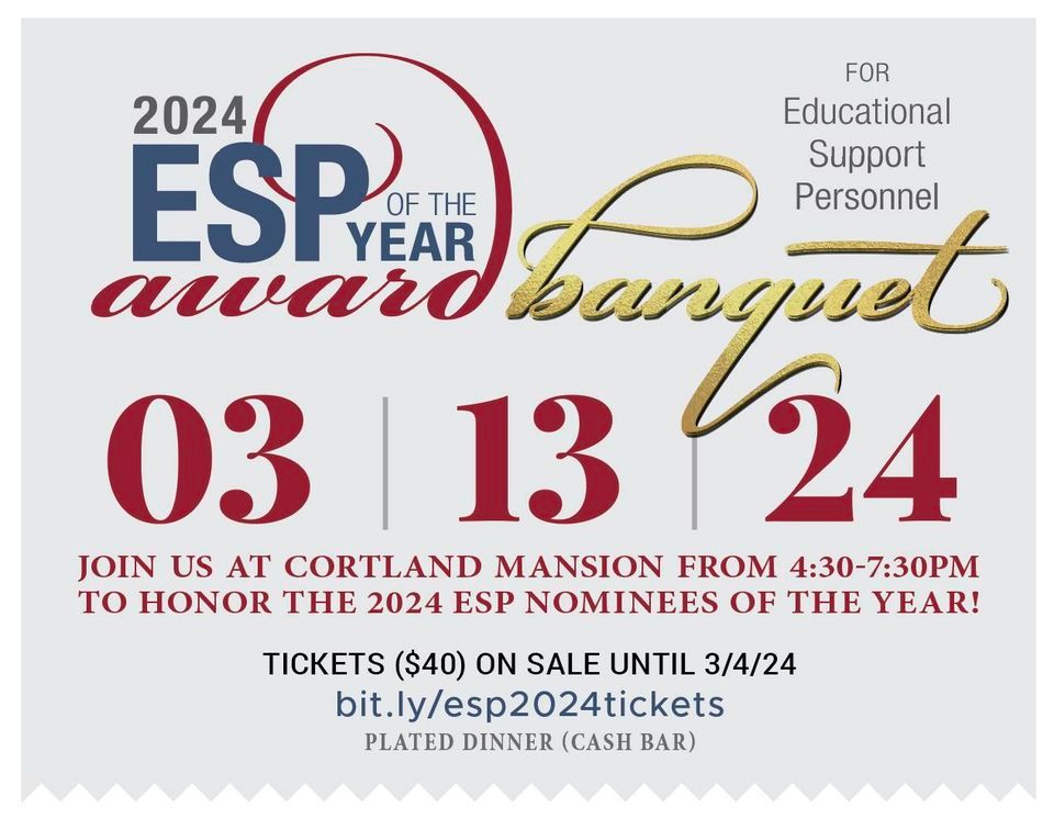 2024 ESP OF THE YEAR AWARDS BANQUET