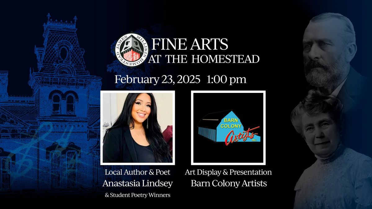 Fine Arts at the Homestead - Event 2 of 4