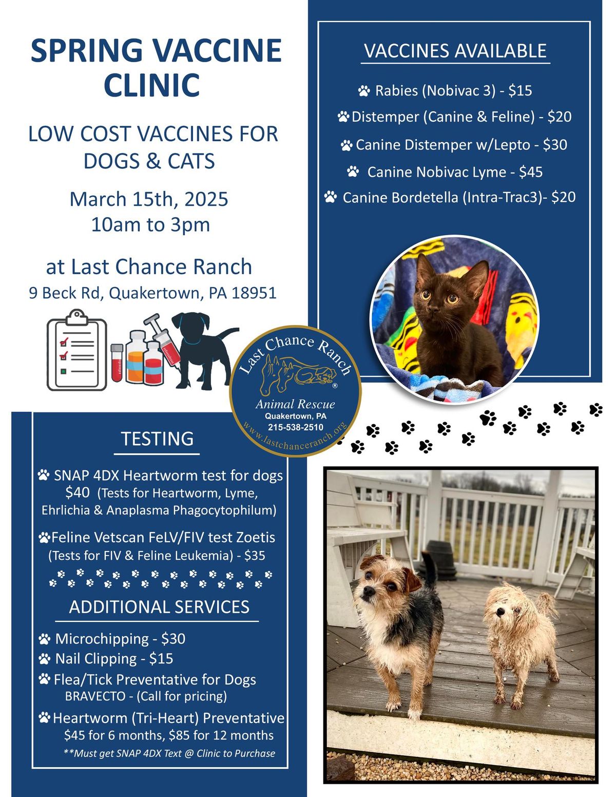 Spring Vaccine clinic