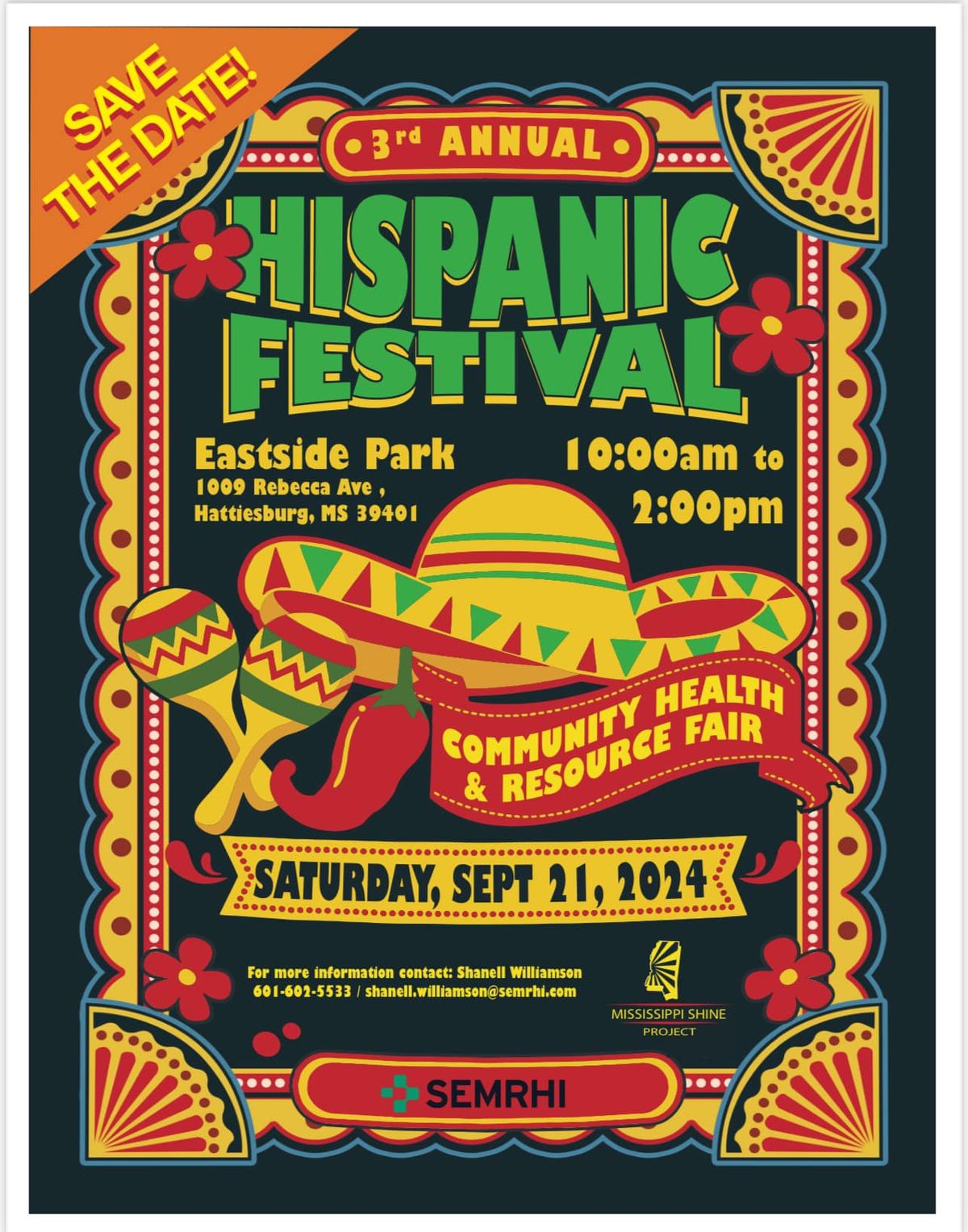 3rd Annual Hispanic Festival Community Health & Resource Fair