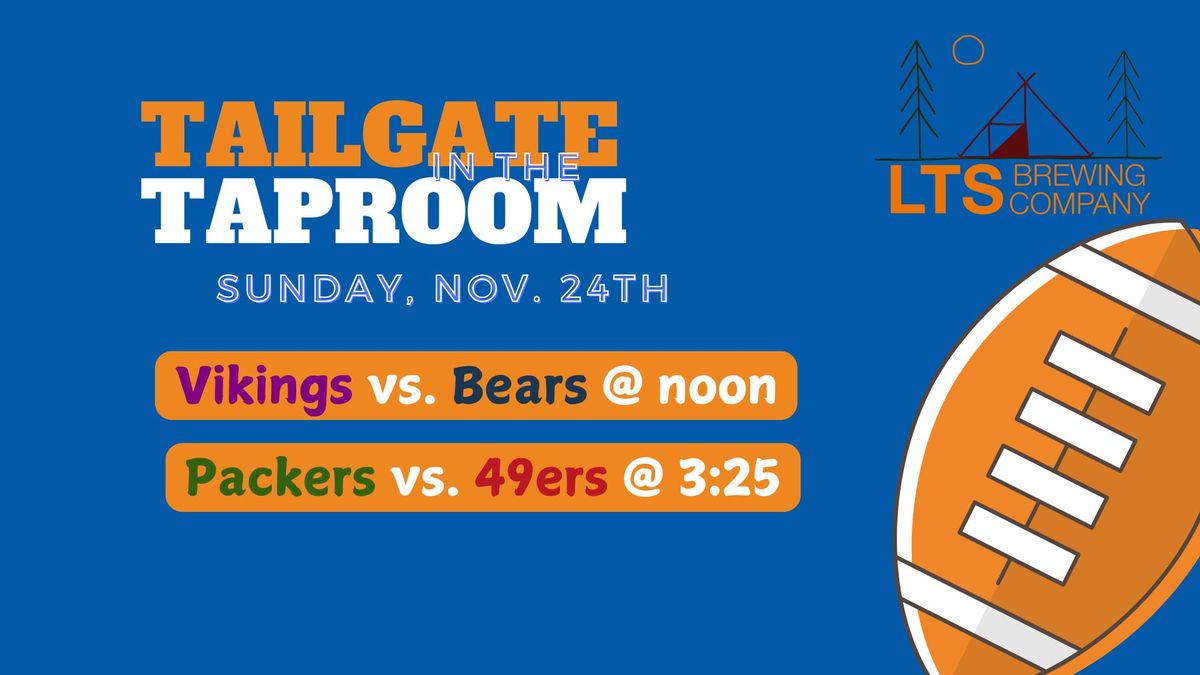 Tailgate in the Taproom : 11\/24