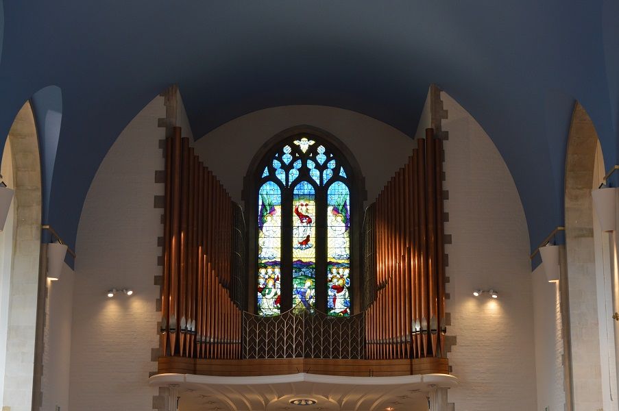 World-famous organist of Notre Dame Cathedral, Paris, gives the Inaugural Recital on our new organ 