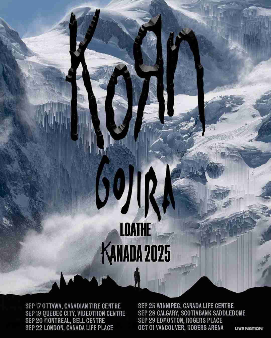 Korn  Gojira & Loathe
