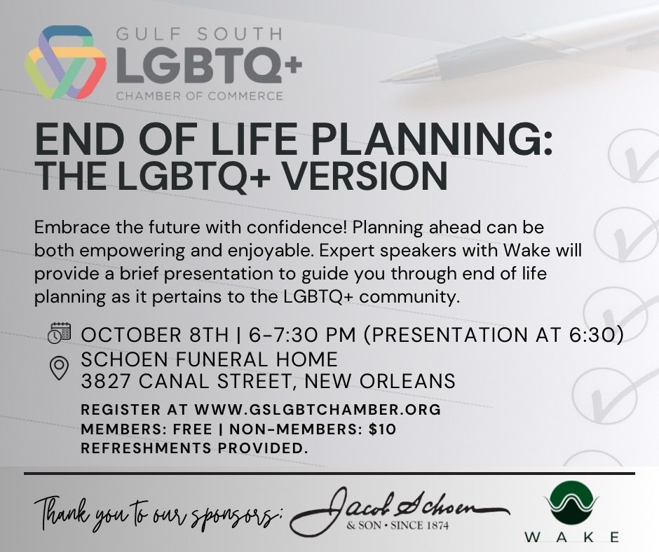 End of Life Planning: The LGBTQ+ Version