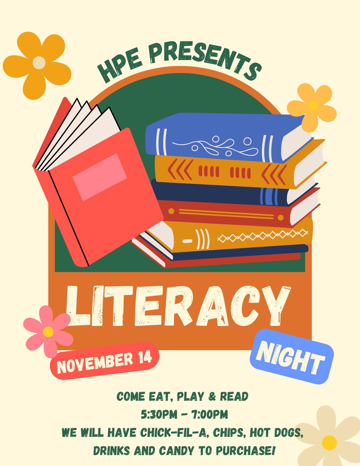 HPE Literacy Night! 