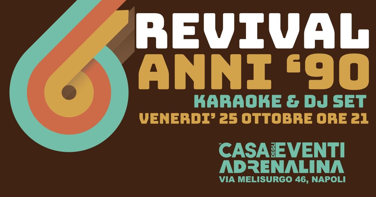 Revival anni 90 - Karaoke & Dj Set