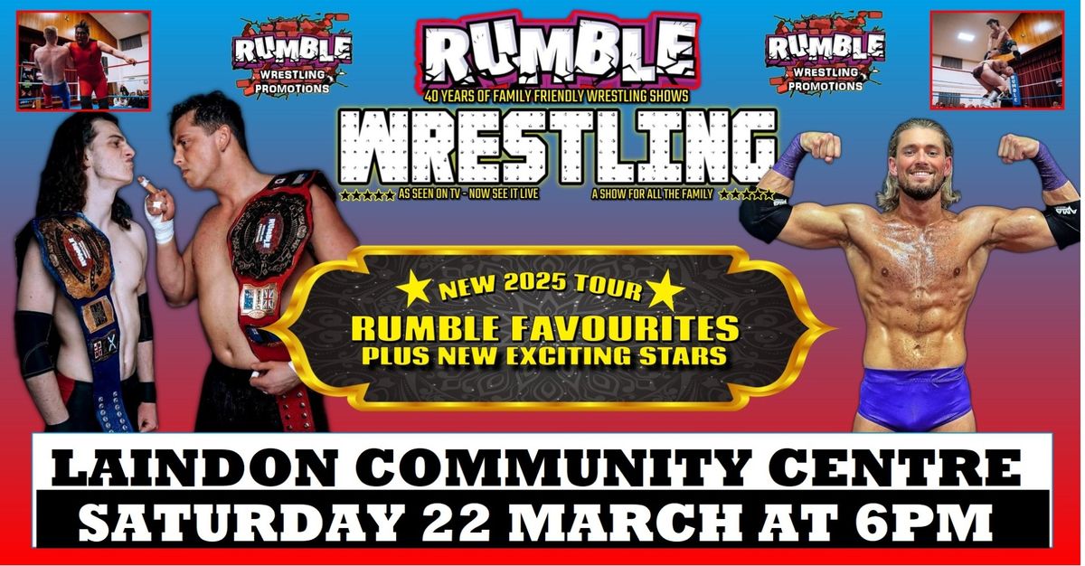 Rumble Wrestling comes to Laindon 2025