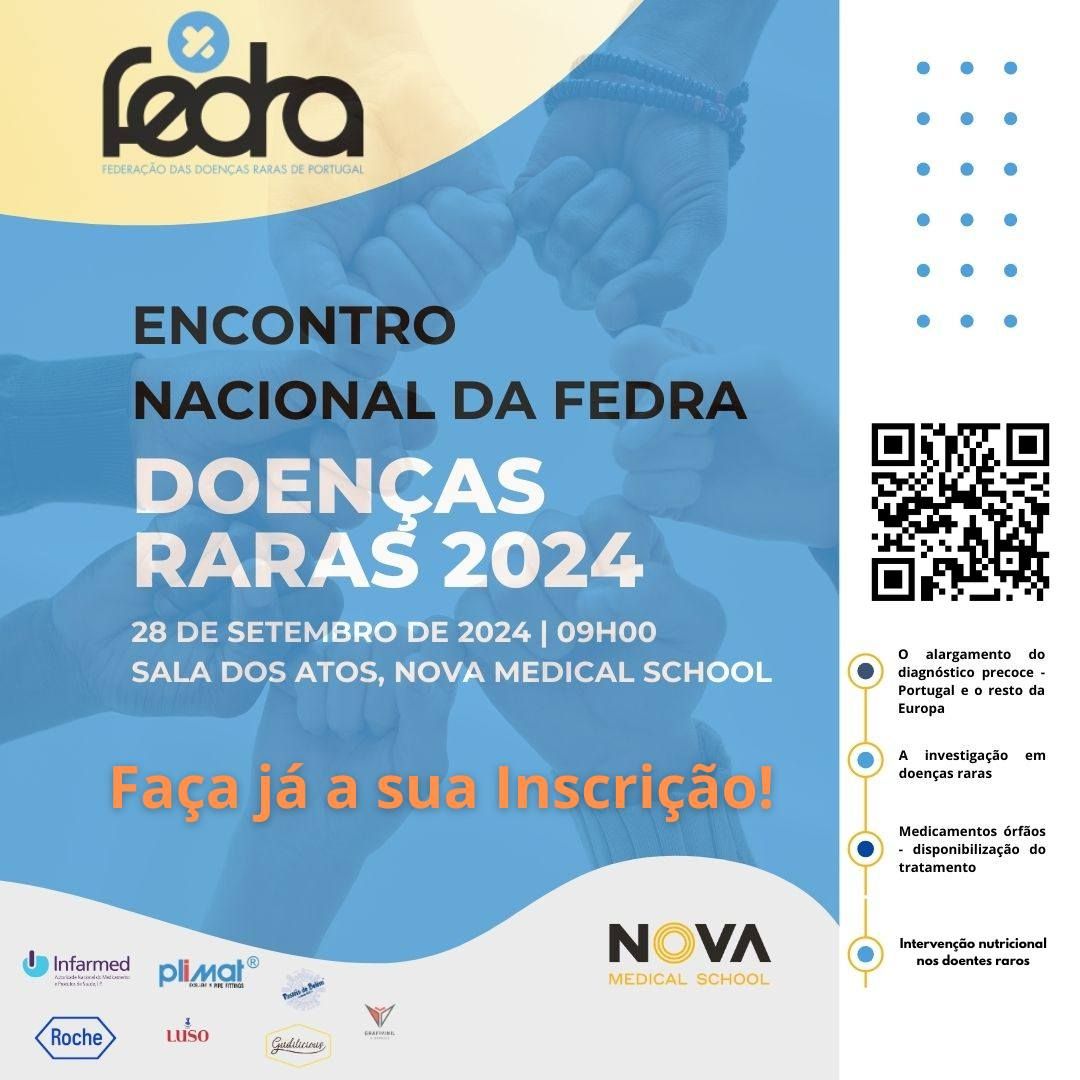 ENCONTRO NACIONAL DA FEDRA - Doen\u00e7as Raras 2024