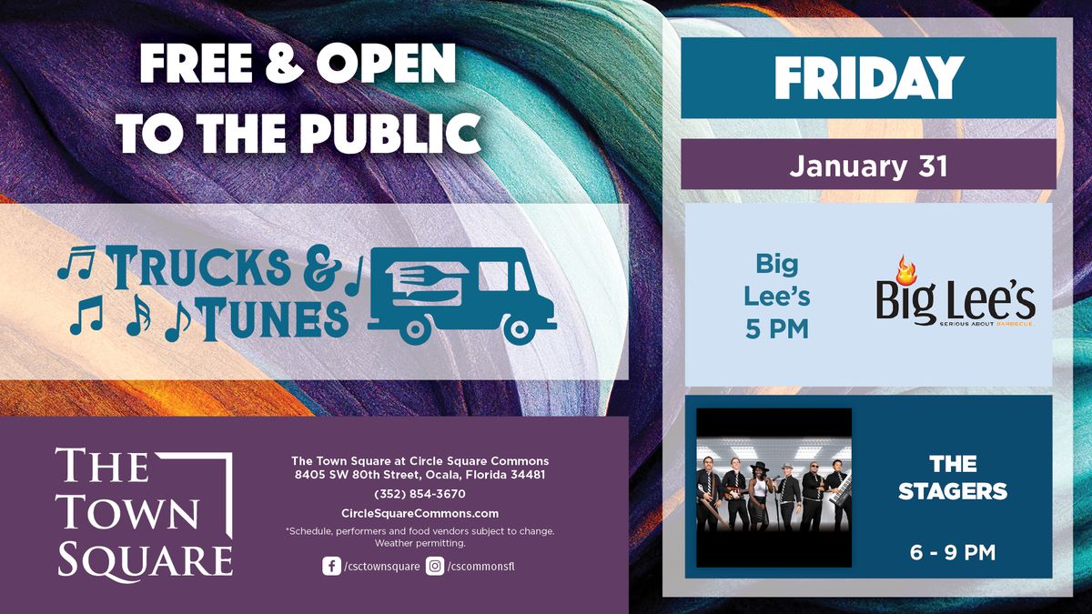 Trucks & Tunes with Big Lee's & The Stagers