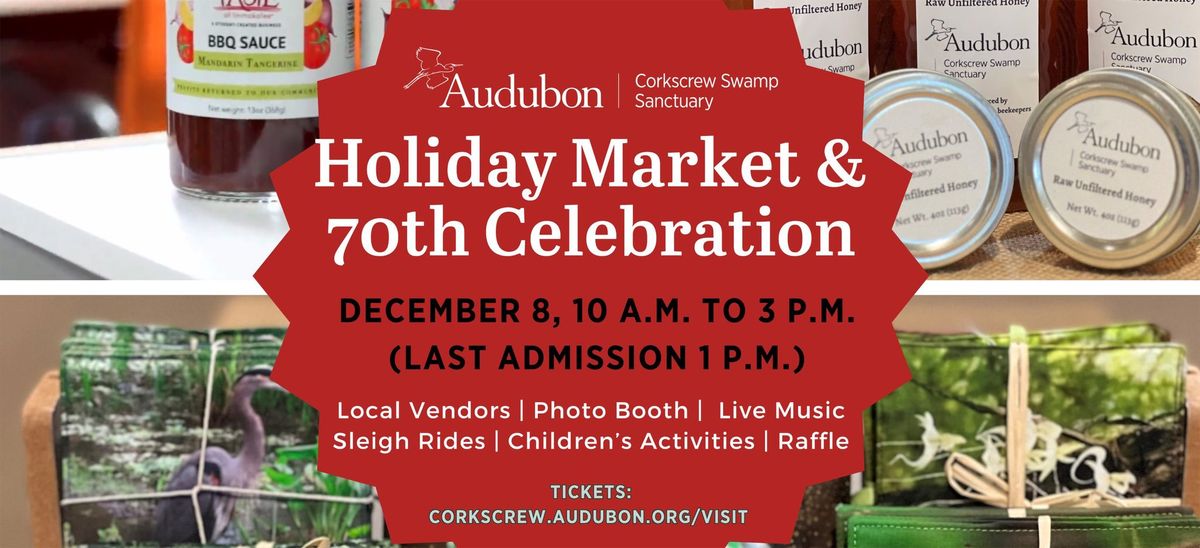 Holiday Market and 70th Anniversary Celebration