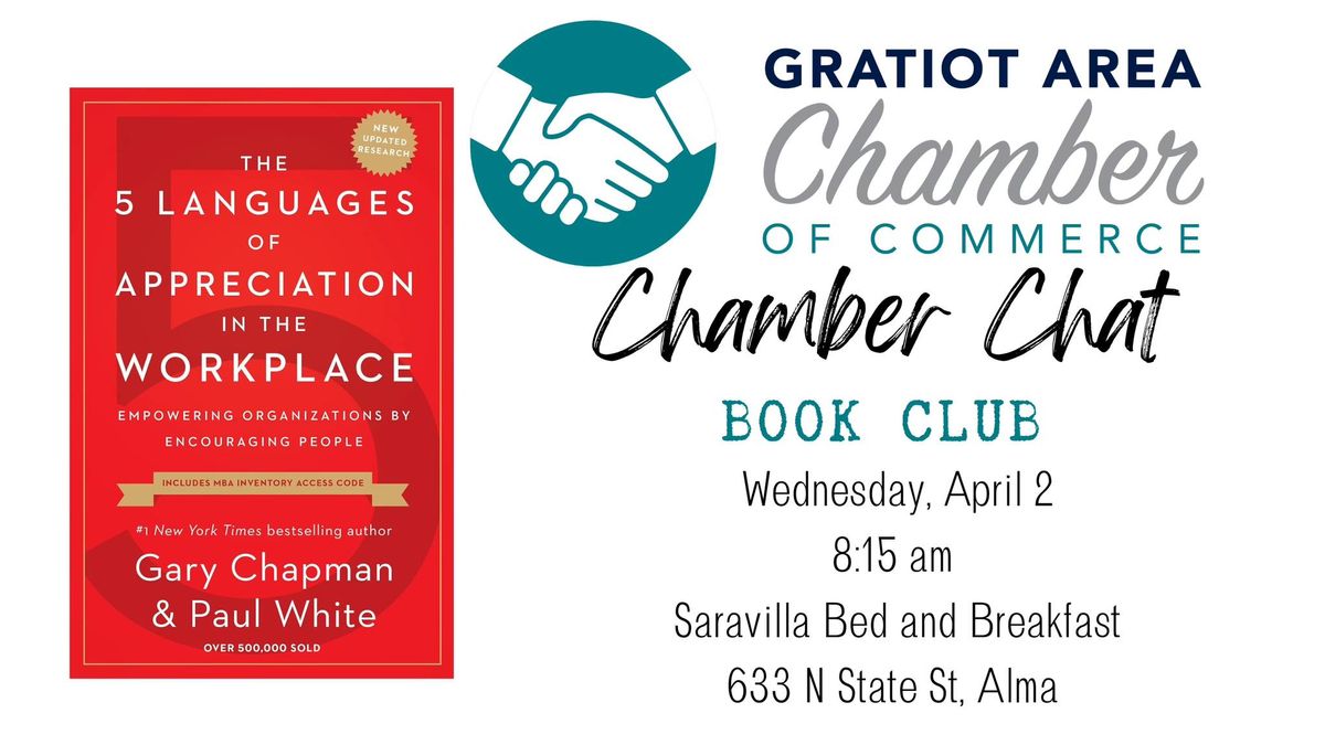 Book Club: The 5 Languages of Appreciation in the Workplace by Gary Chapman and Paul White