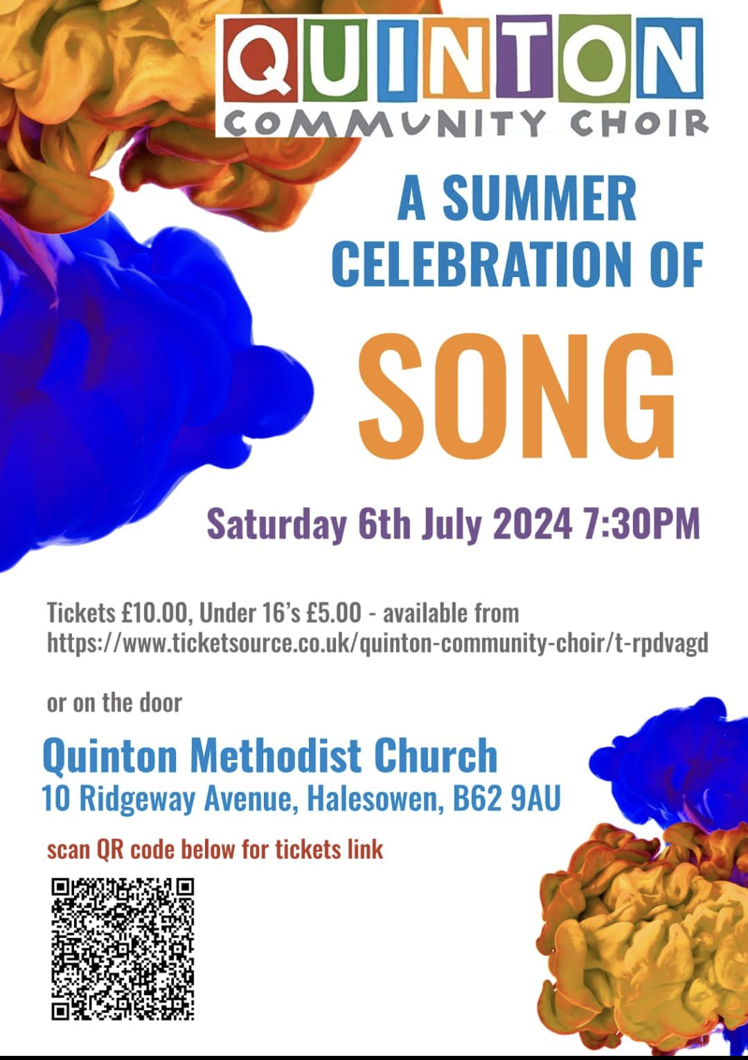 A Summer Celebration of Song