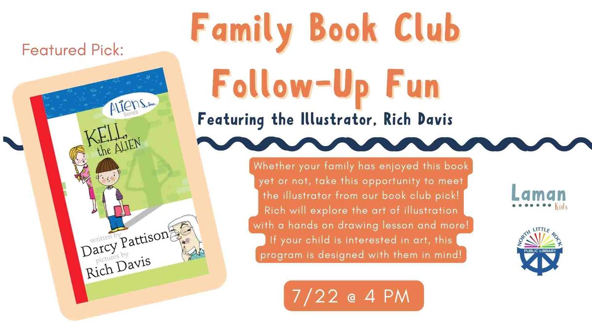 Meet the Illustrator: Rich Davis Family Book Club Follow-Up Fun