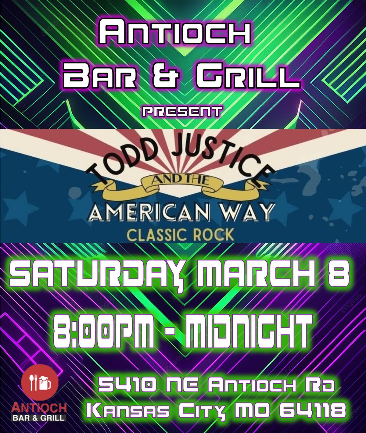 Todd Justice & The American Way Live from Antioch Bar & Grill