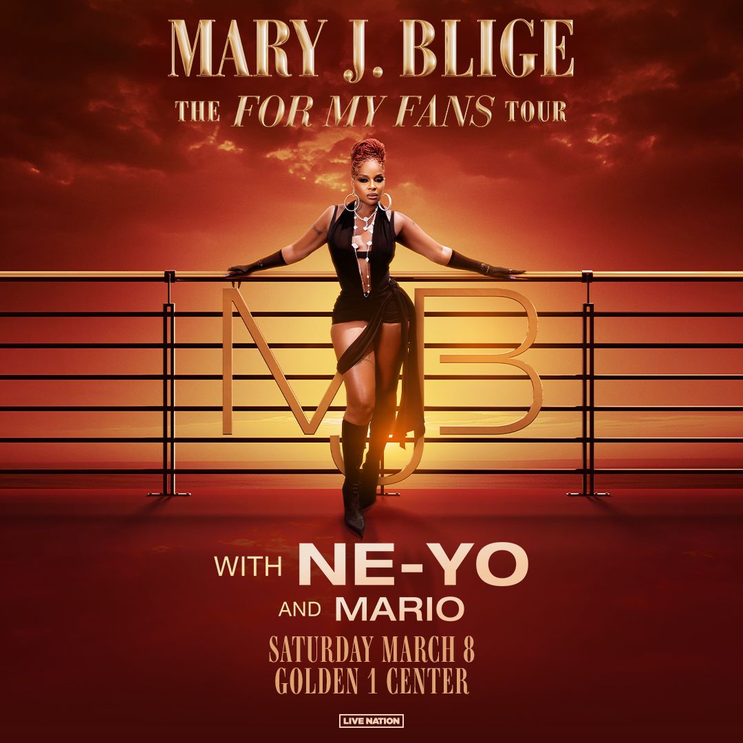 Mary J Blige at Golden 1 Center