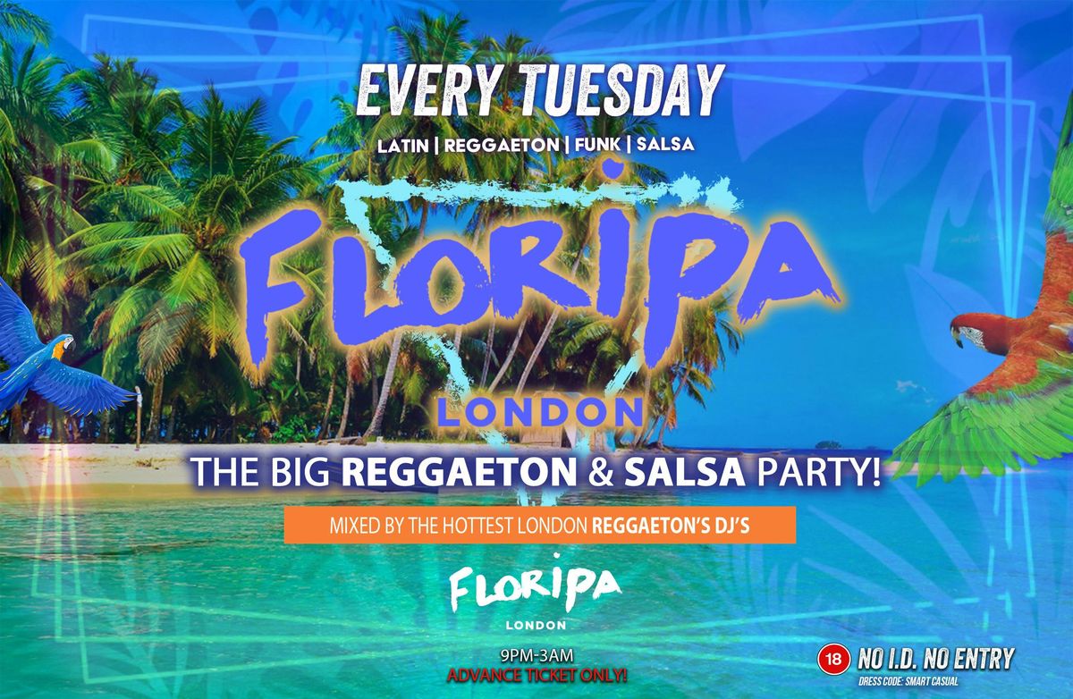 Floripa Shoreditch Every Tuesday \/\/ Floripa Shoreditch \/\/ Hip-Hop, R&amp;B, Reggaeton, Afrobeats, House