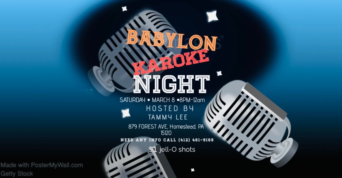 Karaoke night 