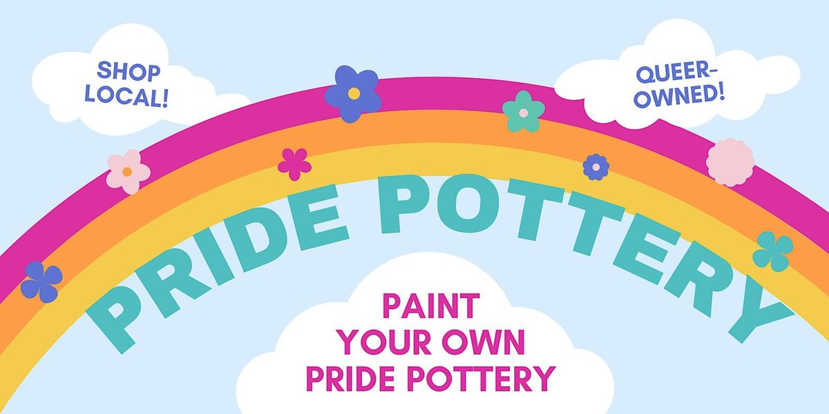 Misfit Maker Day: Paint Your Own Pride Pottery
