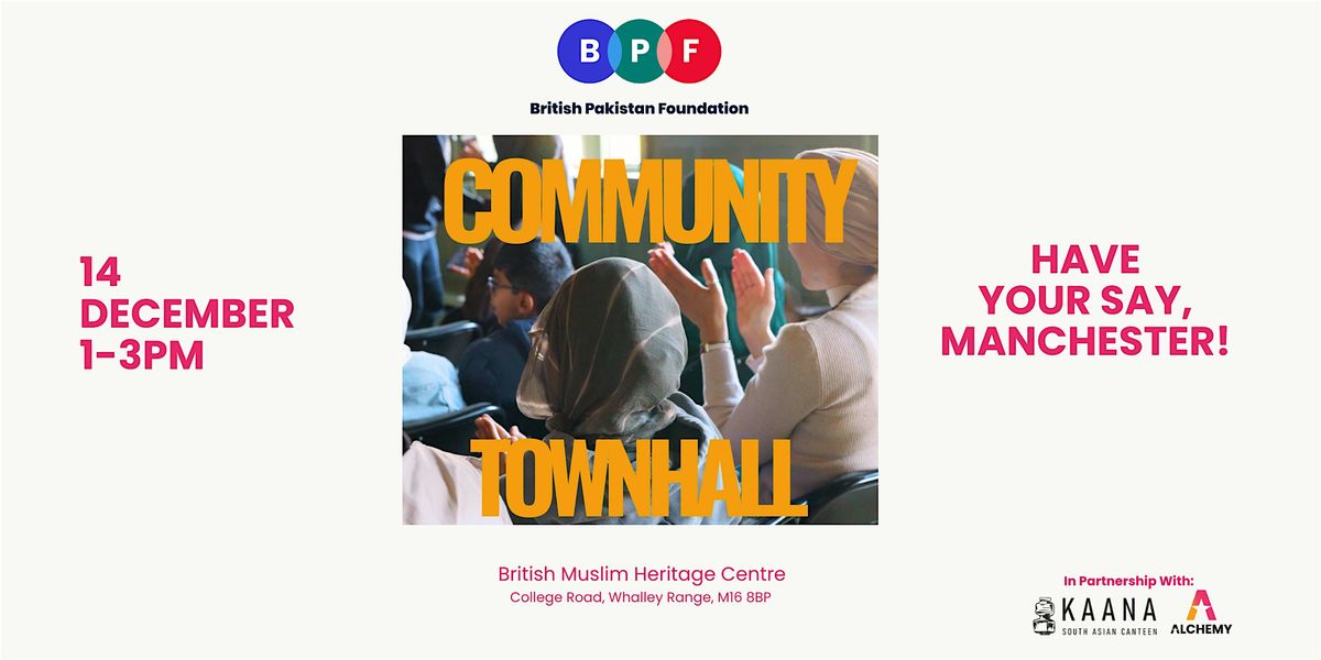 BPF Manchester Community Town Hall