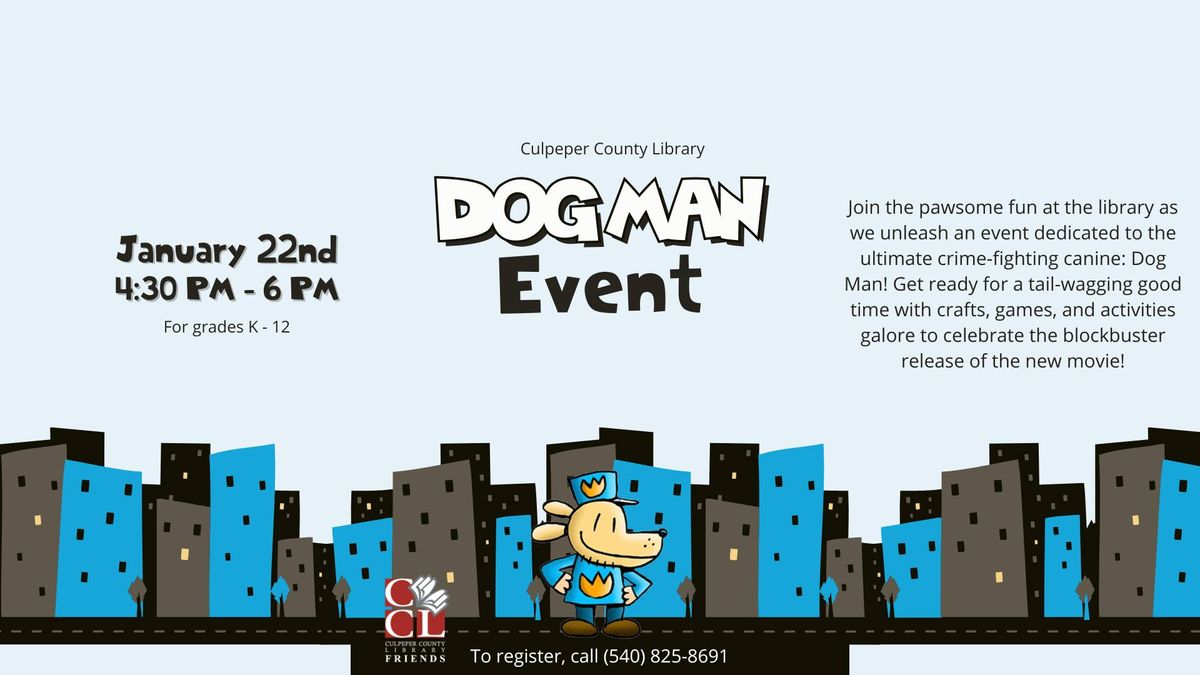 Dog Man Event