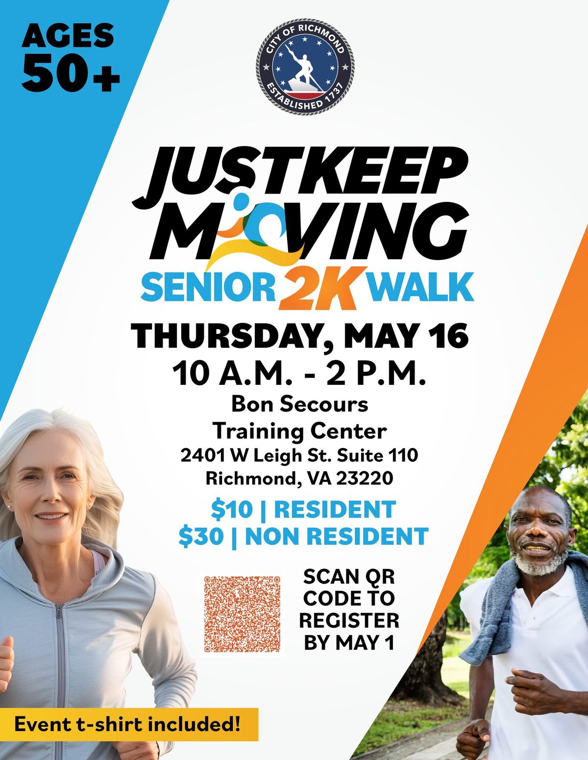 Just Keep Moving - Senior 2K Walk