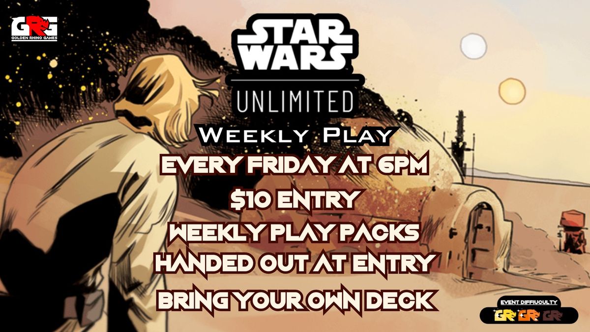 Star Wars Unlimited Weekly Play