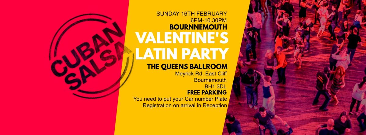 Valentine's Latin Party! Salsa, Bachata & Rueda Classes Plus Special Giveaway