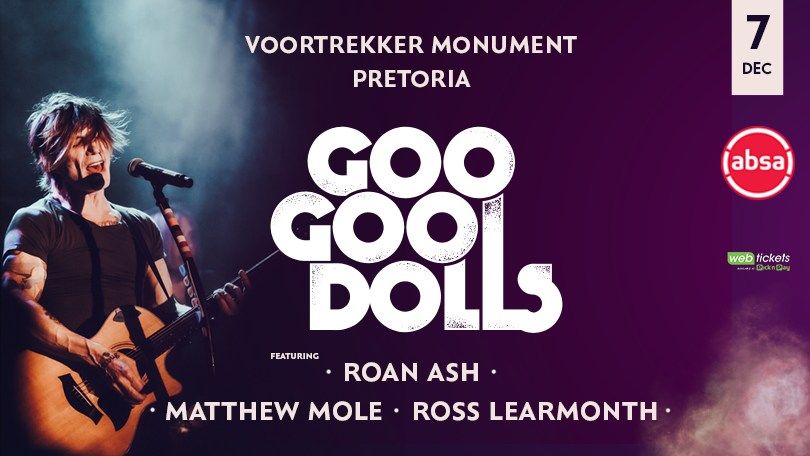 Goo Goo Dolls live at the Voortrekker Monument in Pretoria