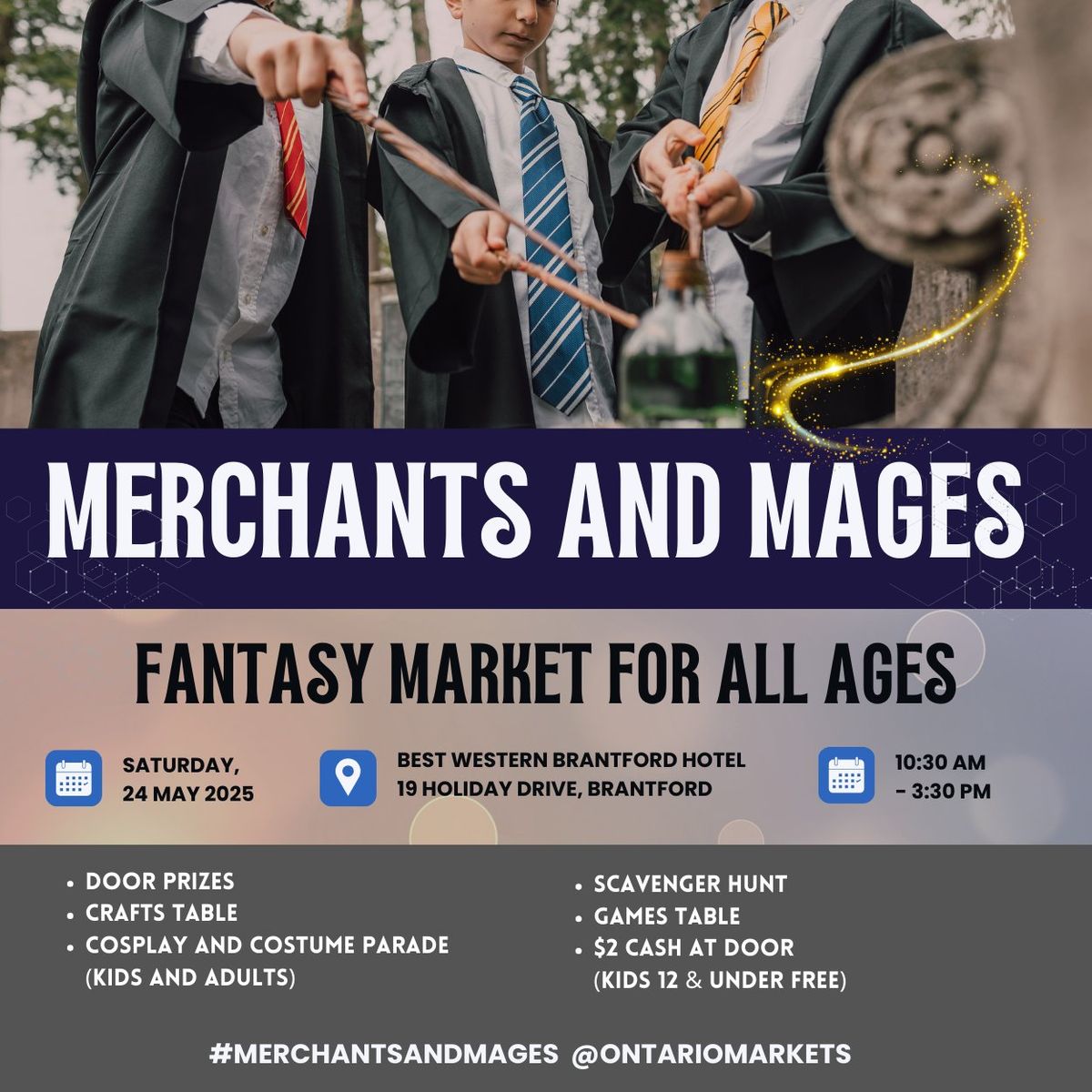 Merchants and Mages Fantasy Market for All Ages