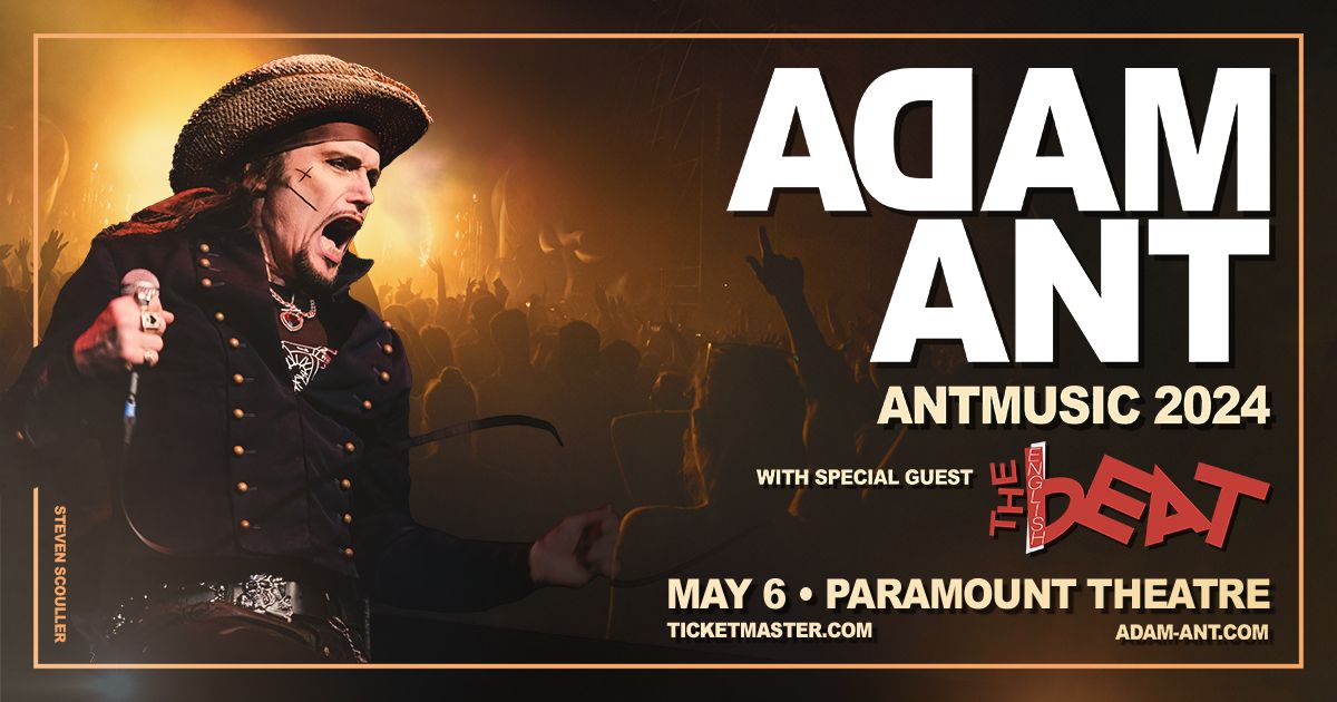        Adam Ant - ANTMUSIC 2024 with Special Guest The English Beat