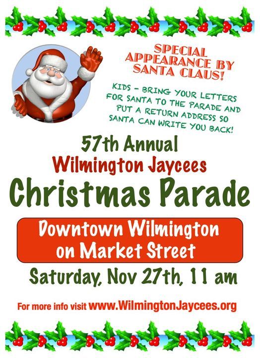 Wilmington Christmas Parade 2022 Wilmington Jaycees 57Th Annual Christmas Parade, Pinw 10Th & Market Street,  Penns Grove, 27 November 2021