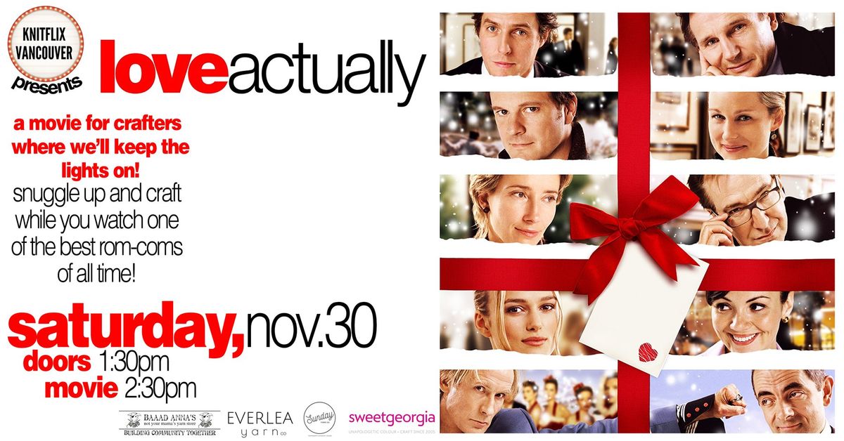 Kntiflix Presents 'Love, Actually' at the Rio Theatre