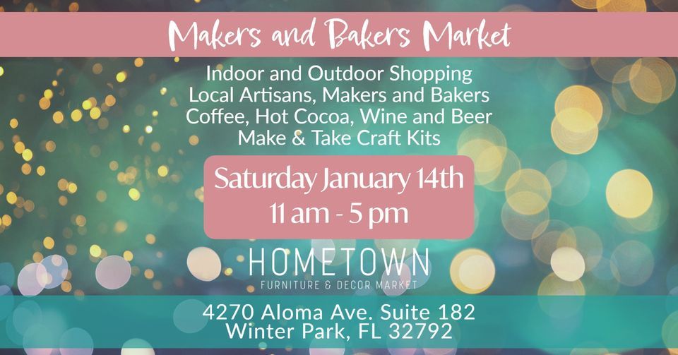 Makers and Bakers Sidewalk Market at Hometown, Hometown Furniture