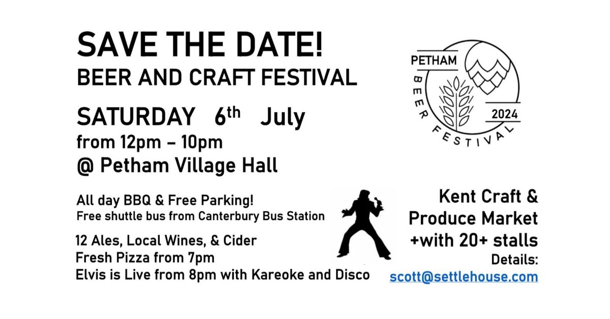 2nd Petham Beer & Craft Festival 2024