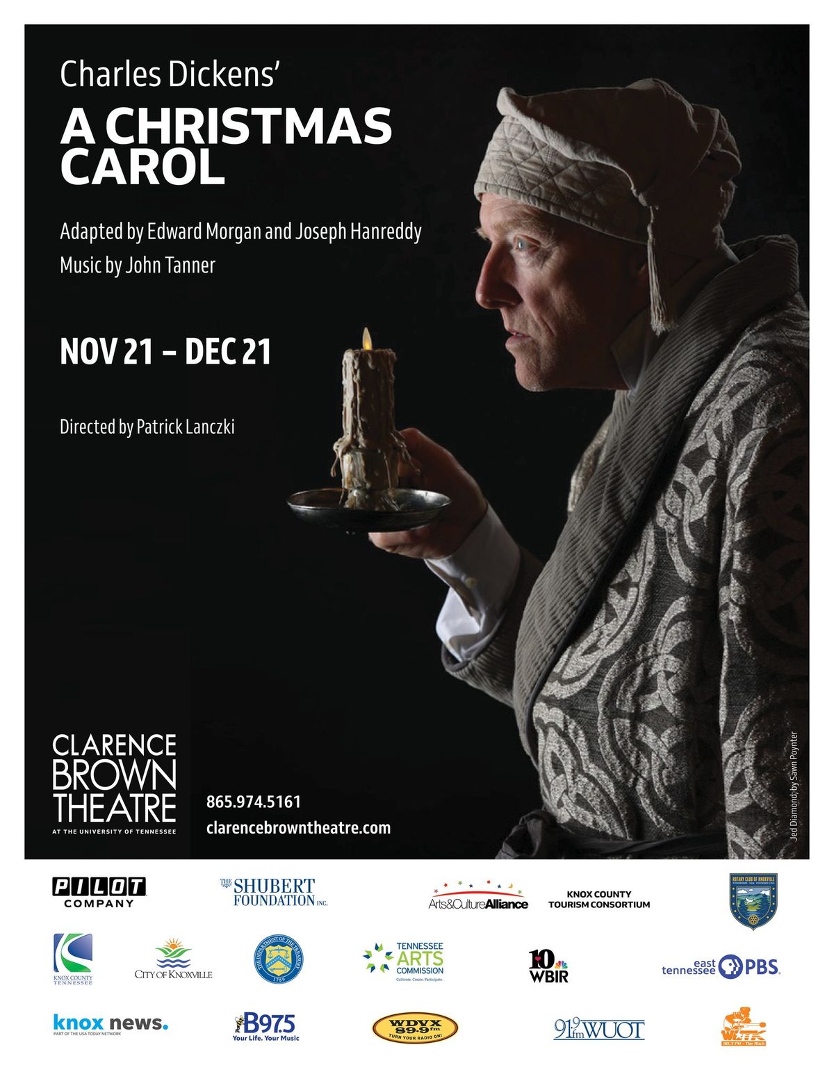 Charles Dickens A Christmas Carol, Clarence Brown Theatre Mainstage