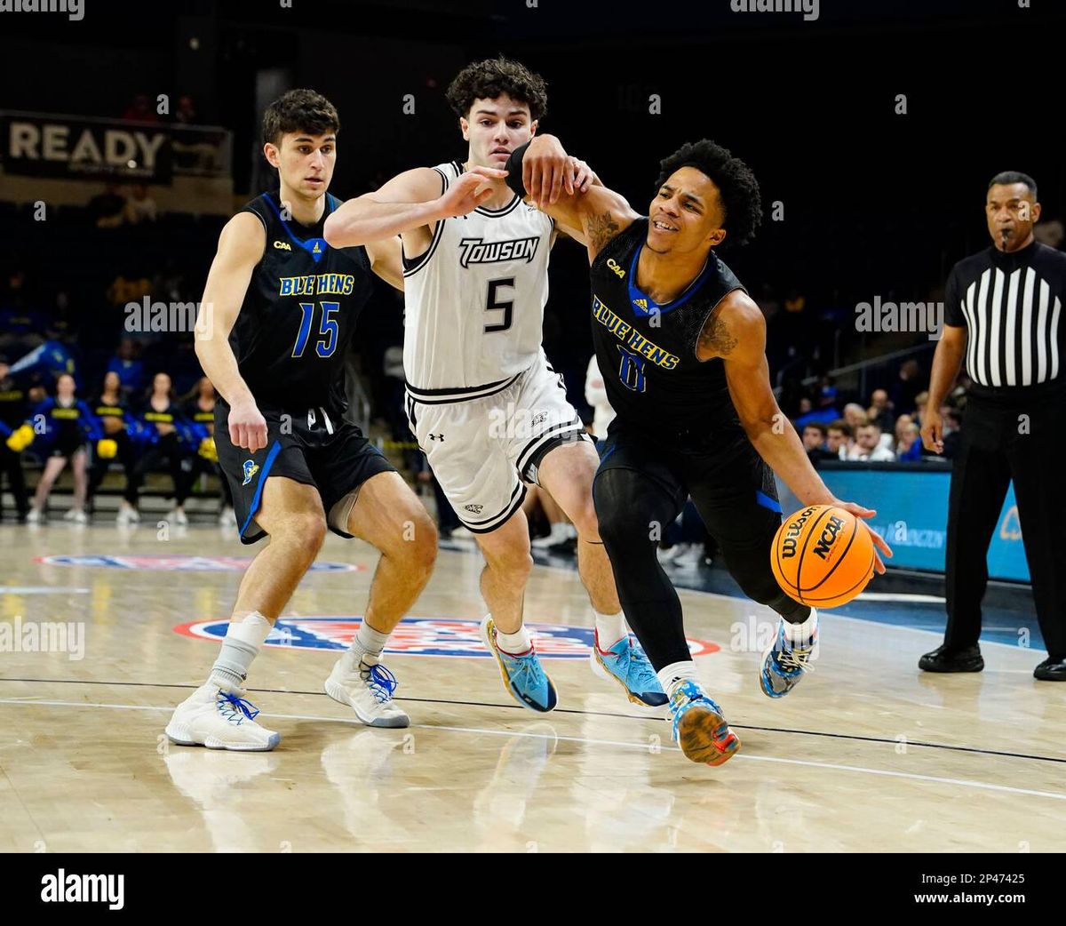 Towson Tigers at Delaware Blue Hens Mens Basketball