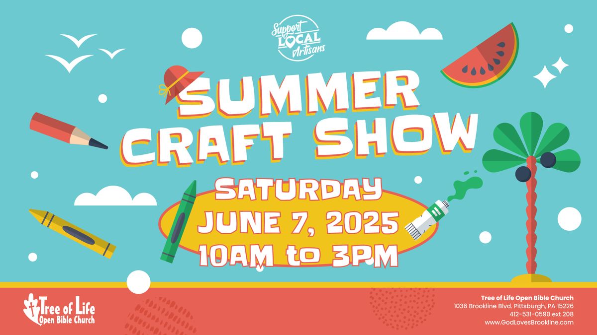 Summer Craft Show and Community Yard Sale