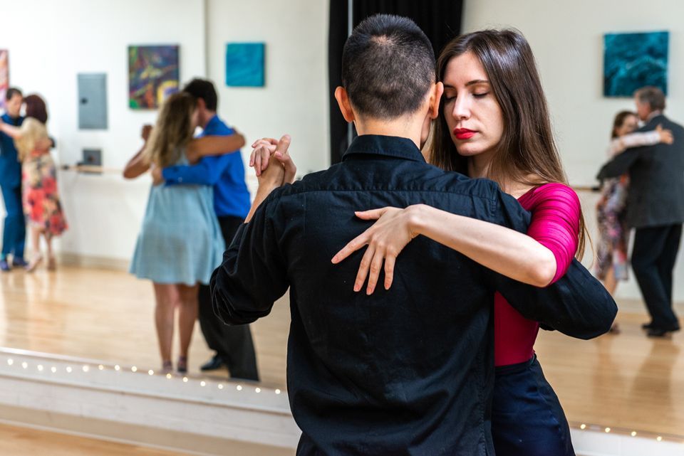 Mini tango-kurs med mingling