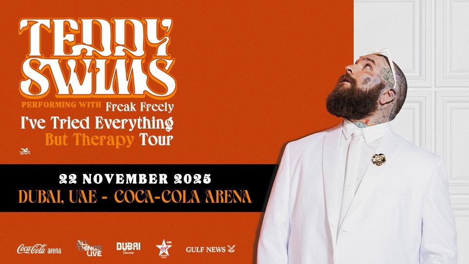 Teddy Swims Live at Coca-Cola Arena in Dubai
