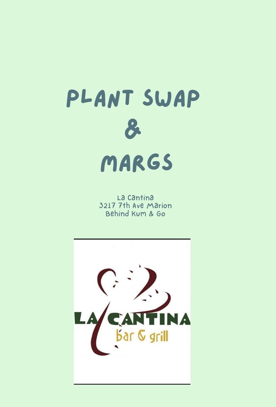 Plant Swap & Margs 