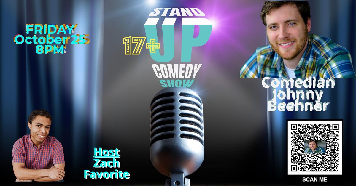 Aztec Shawnee Theater presents: Comedian Johnny Beehner with Host Zach Favorite ~Entry Ages 17+